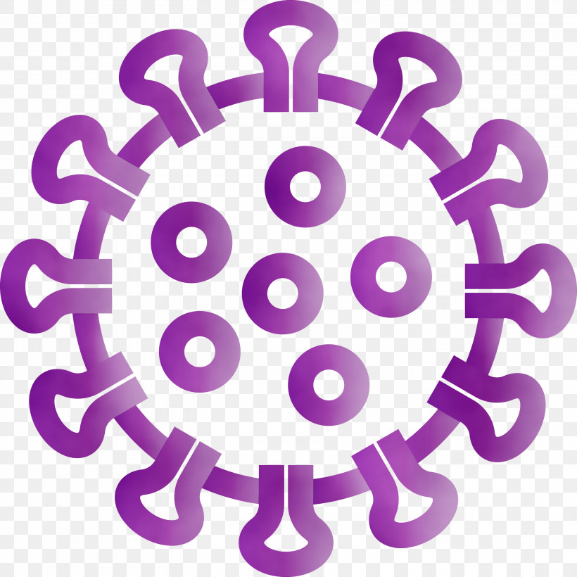 Violet Purple Circle Magenta, PNG, 3000x3000px, Coronavirus, Circle, Corona, Covid, Magenta Download Free