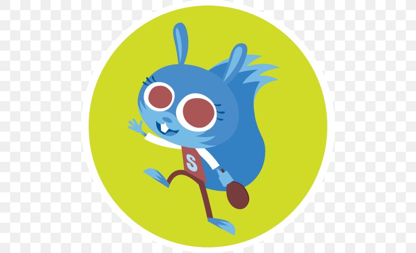 Actiphons Sally Swingball Learning Store Clip Art, PNG, 500x500px, Learning Store, Alphabet, Blue, Cartoon, Character Download Free