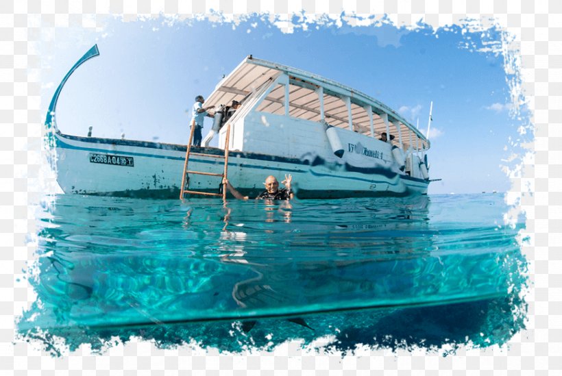 Ari Atoll Underwater Diving Maamigili Scuba Diving Haddhunmathi Atoll, PNG, 868x582px, Ari Atoll, Aqua, Art, Atoll, Boat Download Free