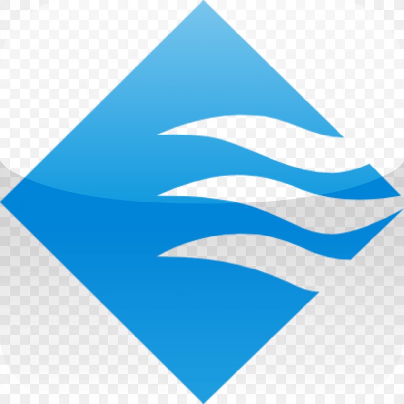 Logo Line Triangle Font, PNG, 1024x1024px, Logo, Aqua, Blue, Brand, Sky Download Free