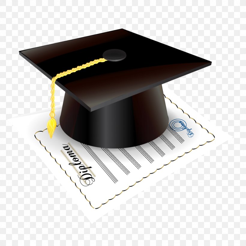 Square Academic Cap Graduation Ceremony Diploma Clip Art, PNG, 1024x1024px, Square Academic Cap, Academic Certificate, Bachelor S Degree, Cap, Diploma Download Free