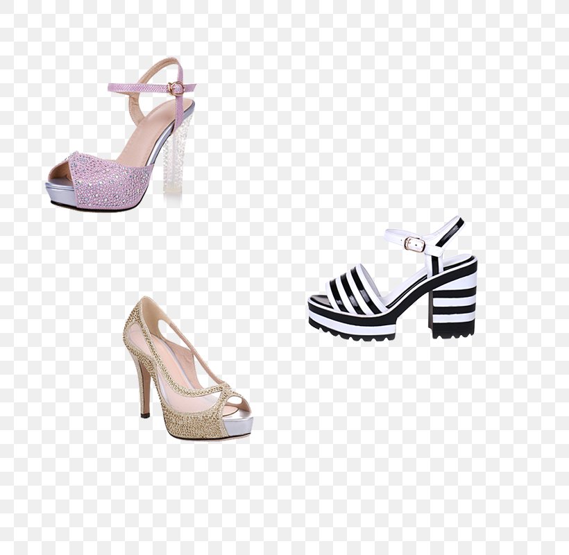 Slipper Sandal High-heeled Footwear Poster Shoe, PNG, 800x800px, Slipper, Beige, Designer, Footwear, High Heeled Footwear Download Free