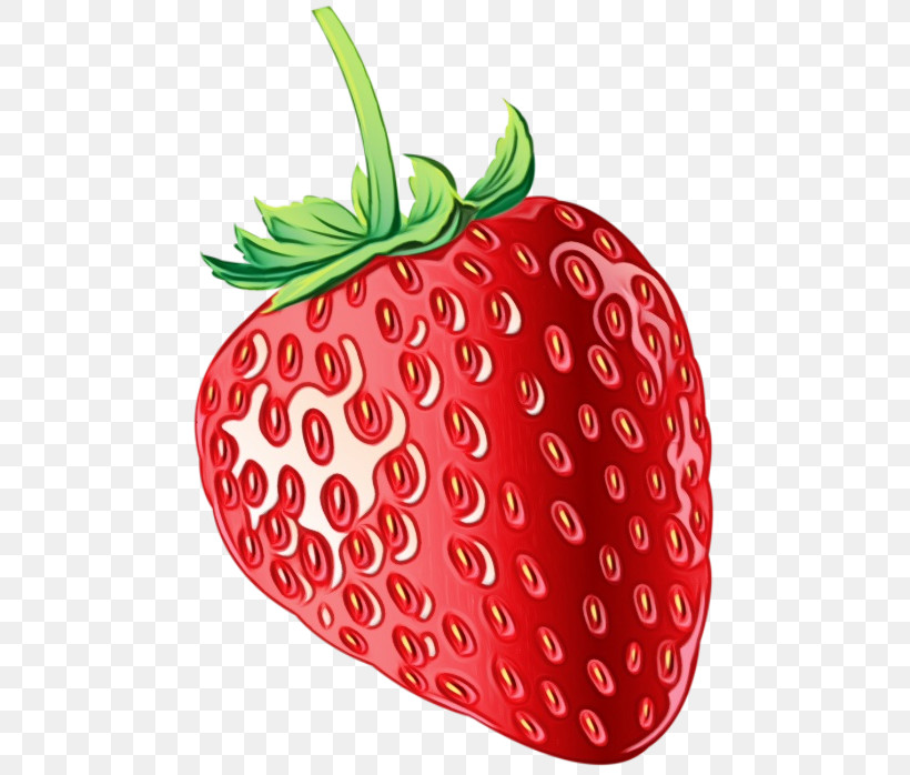 Strawberry, PNG, 477x698px, Watercolor, Accessory Fruit, Food, Fruit, Frutti Di Bosco Download Free