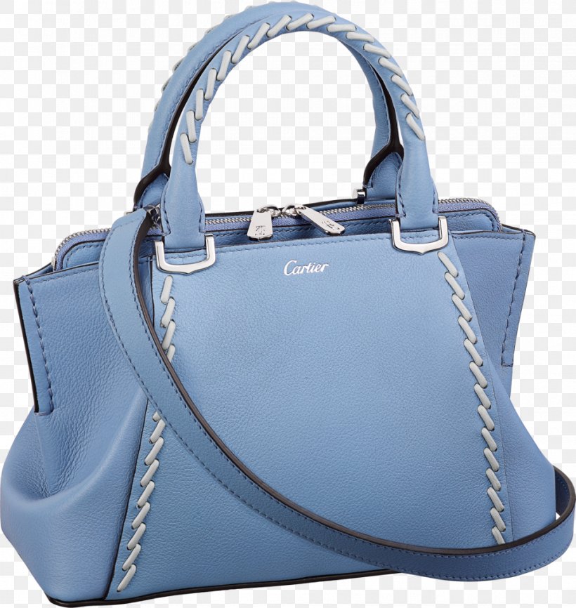 Tote Bag Handbag Cartier Luxury Leather, PNG, 969x1024px, Tote Bag, Azure, Bag, Black, Blue Download Free