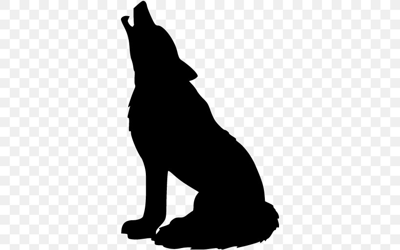 Black Wolf Big Bad Wolf Arctic Wolf Clip Art, PNG, 512x512px, Black Wolf, Arctic Wolf, Aullido, Bear, Big Bad Wolf Download Free