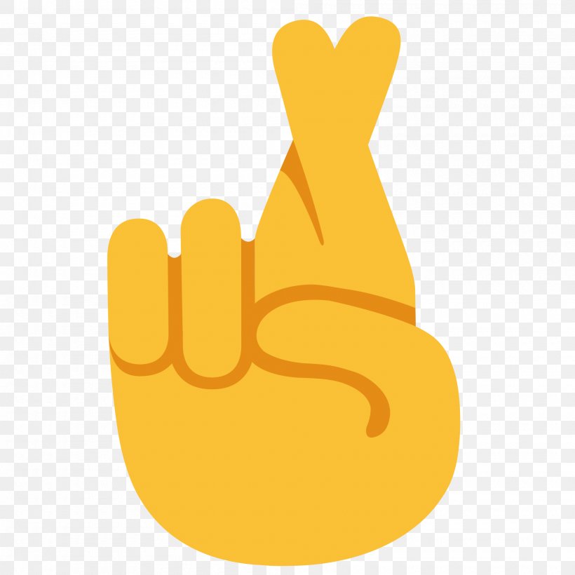Emojipedia Crossed Fingers Thumb Signal Emoticon, PNG, 2000x2000px, Emoji, Android Nougat, Art Emoji, Crossed Fingers, Emojipedia Download Free