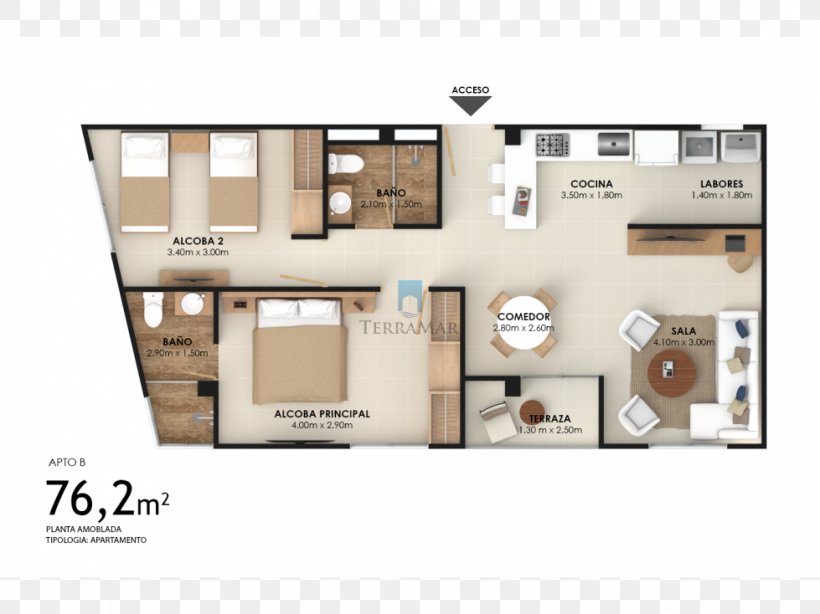 Floor Plan Coveñas Sincelejo House, PNG, 979x734px, Floor Plan, Apartment, Balcony, Building, Home Download Free