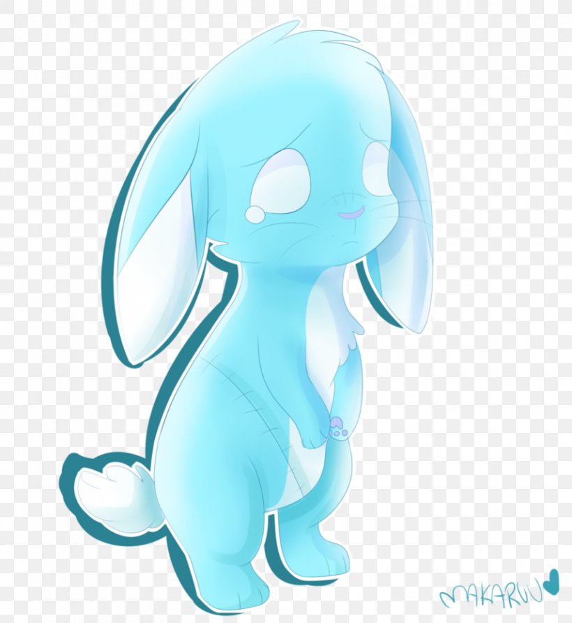Rabbit Blue Hare Voting Turquoise, PNG, 857x933px, Rabbit, Blue, Cartoon, Ear, Elephantidae Download Free