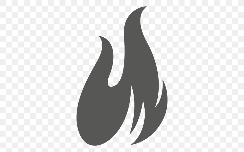 Silhouette Flame Fire Combustion, PNG, 512x512px, Silhouette, Black, Black And White, Combustion, Crescent Download Free