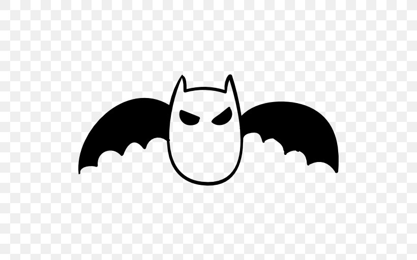 Halloween Clip Art, PNG, 512x512px, Halloween, Bat, Batm, Black, Black And White Download Free