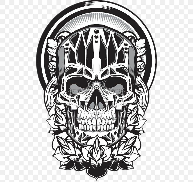 Skulls And Shit Human Skull Symbolism Art Illustration, PNG, 580x770px, Skulls And Shit, Art, Behance, Black And White, Bone Download Free