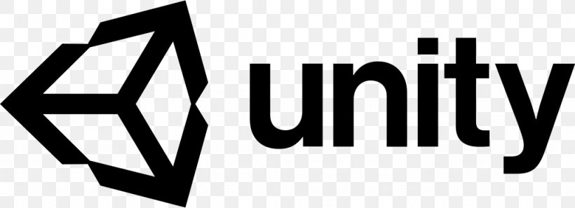 Unity Technologies Game Engine Video Game Development, PNG, 1024x372px, 2d Computer Graphics, Unity, Area, Black, Black And White Download Free