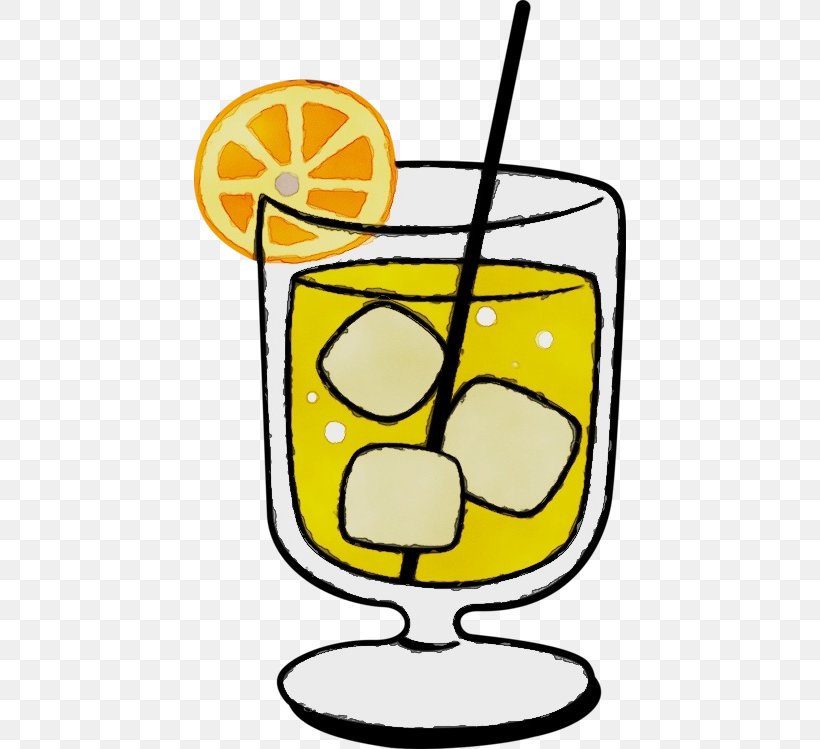 Clip Art Yellow Drink Citrus, PNG, 432x749px, Watercolor, Citrus, Drink, Paint, Wet Ink Download Free