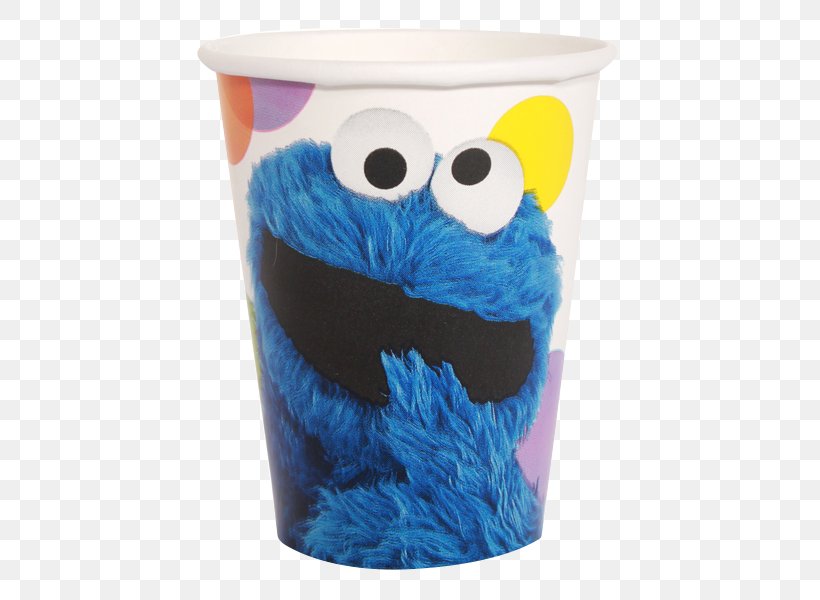 Cookie Monster Elmo Coffee Cup Big Bird The Muppets, PNG, 468x600px, Cookie Monster, Big Bird, Birthday, Cobalt Blue, Coffee Cup Download Free