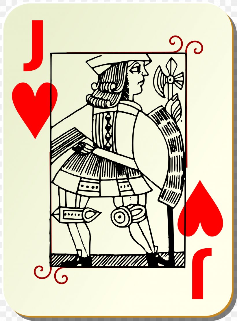 Jack Of Hearts Funky Playing Card Vector Clip Art Fre - vrogue.co