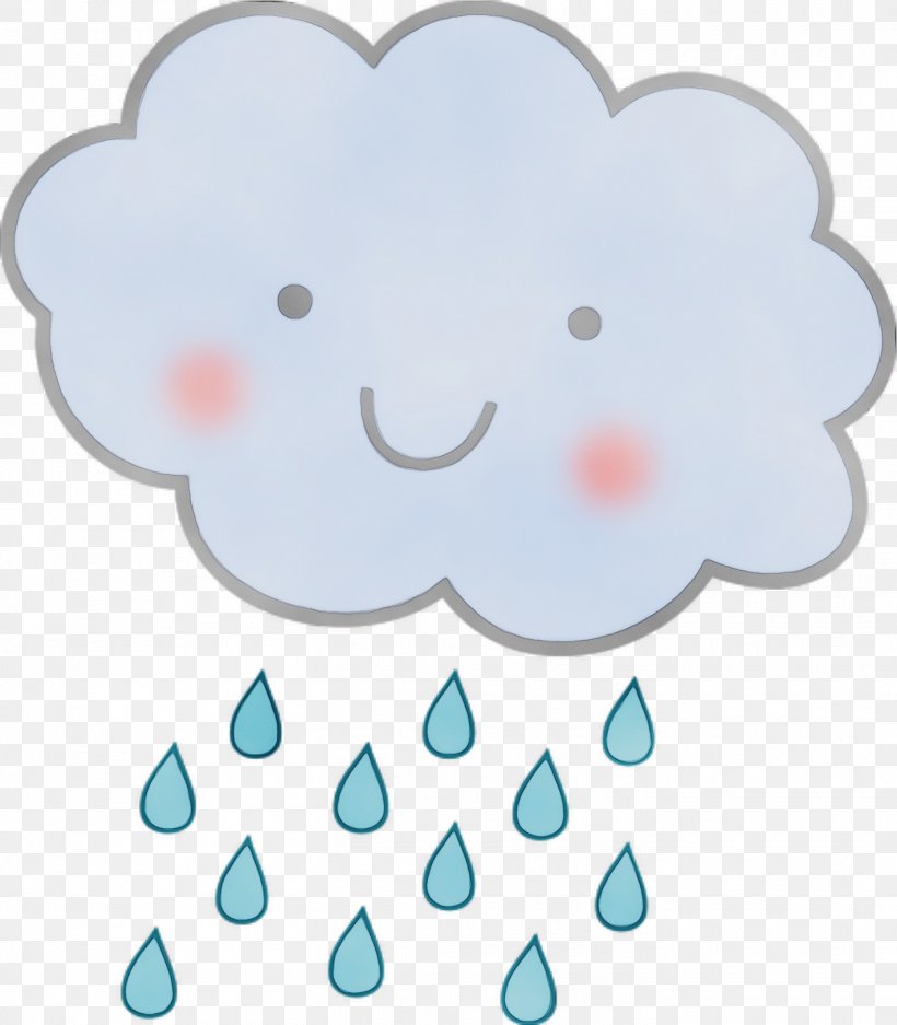 Rain Cloud, PNG, 1420x1624px, Rain, Aqua, Cartoon, Character, Cloud  Download Free
