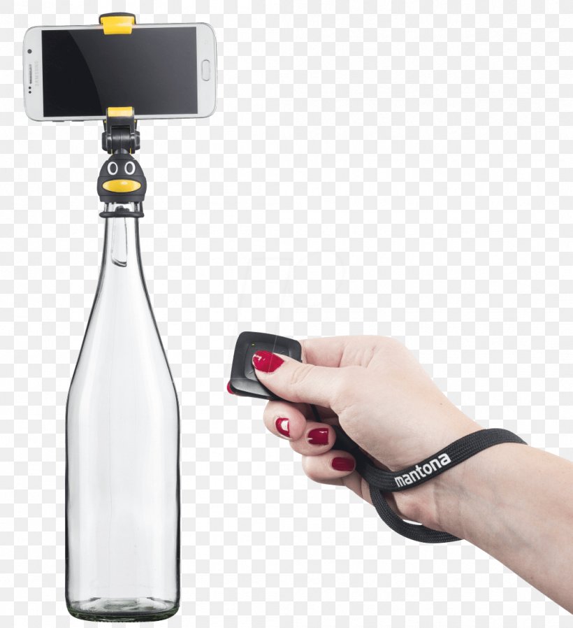 Selfie Stick Smartphone Penguin GoPro, PNG, 1048x1148px, Selfie Stick, Barware, Black, Black And Yellow, Bottle Download Free