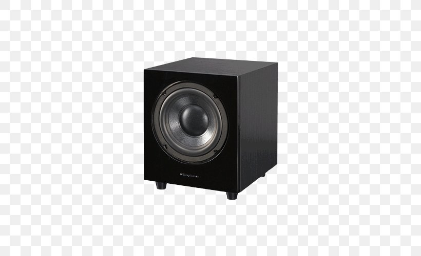 Subwoofer Wharfedale Loudspeaker Computer Speakers High Fidelity, PNG, 500x500px, Subwoofer, Audio, Audio Equipment, Audio Power, Av Receiver Download Free