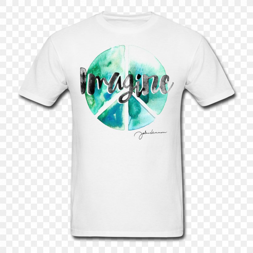 T-shirt Imagine Logo Sleeve Font, PNG, 1200x1200px, Tshirt, Active Shirt, Brand, Clothing, Green Download Free
