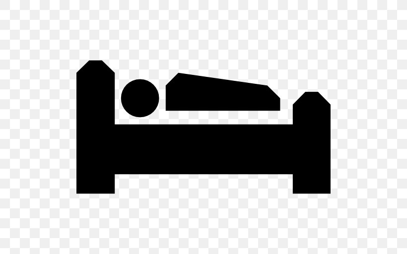 Bed Symbol Chalet Clip Art, PNG, 512x512px, Bed, Black, Black And White, Brand, Chalet Download Free