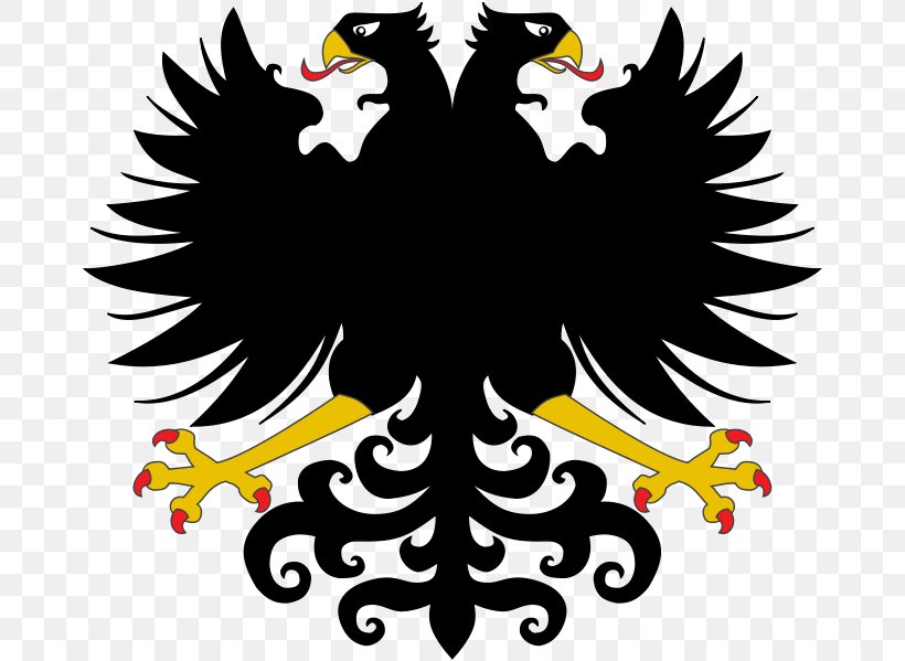 Double-headed Eagle Coat Of Arms Heraldry Tàrrega, PNG, 672x599px, Doubleheaded Eagle, Beak, Bird, Bird Of Prey, Coat Of Arms Download Free