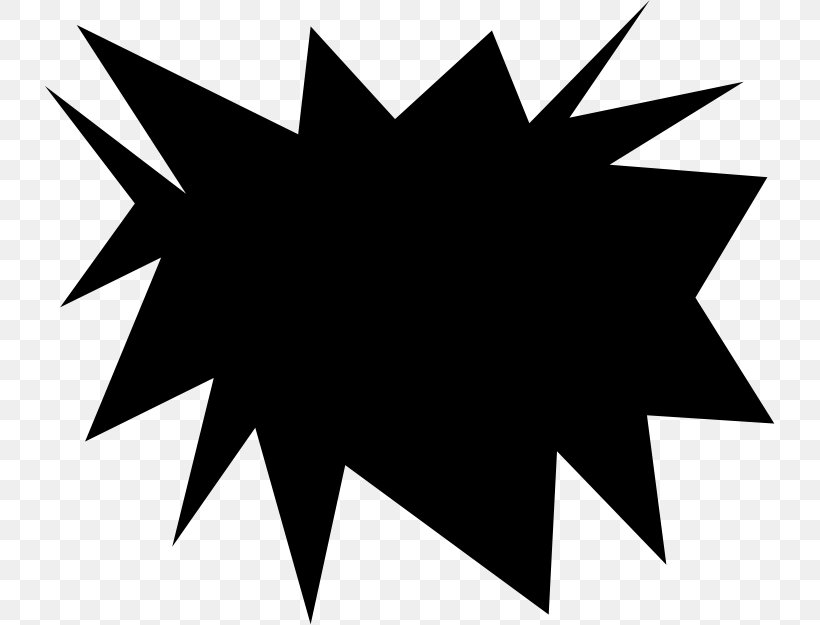 Explosion Clip Art, PNG, 730x625px, Explosion, Black, Black And White, Bomb, Chemical Explosive Download Free