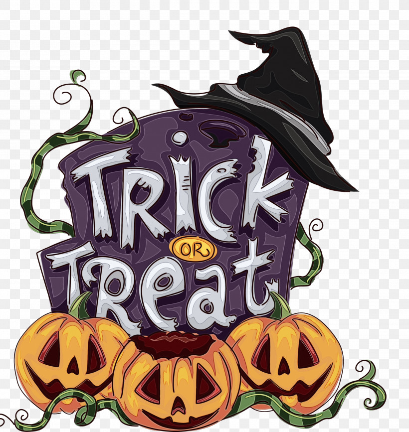 Witch Hat Trick-or-treat Hat Headgear Font, PNG, 2640x2794px, Watercolor, Cauldron, Hat, Headgear, Paint Download Free