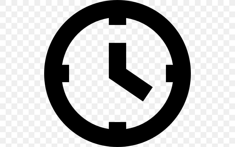 Alarm Clocks Timer, PNG, 512x512px, Alarm Clocks, Area, Black And White, Brand, Clock Download Free