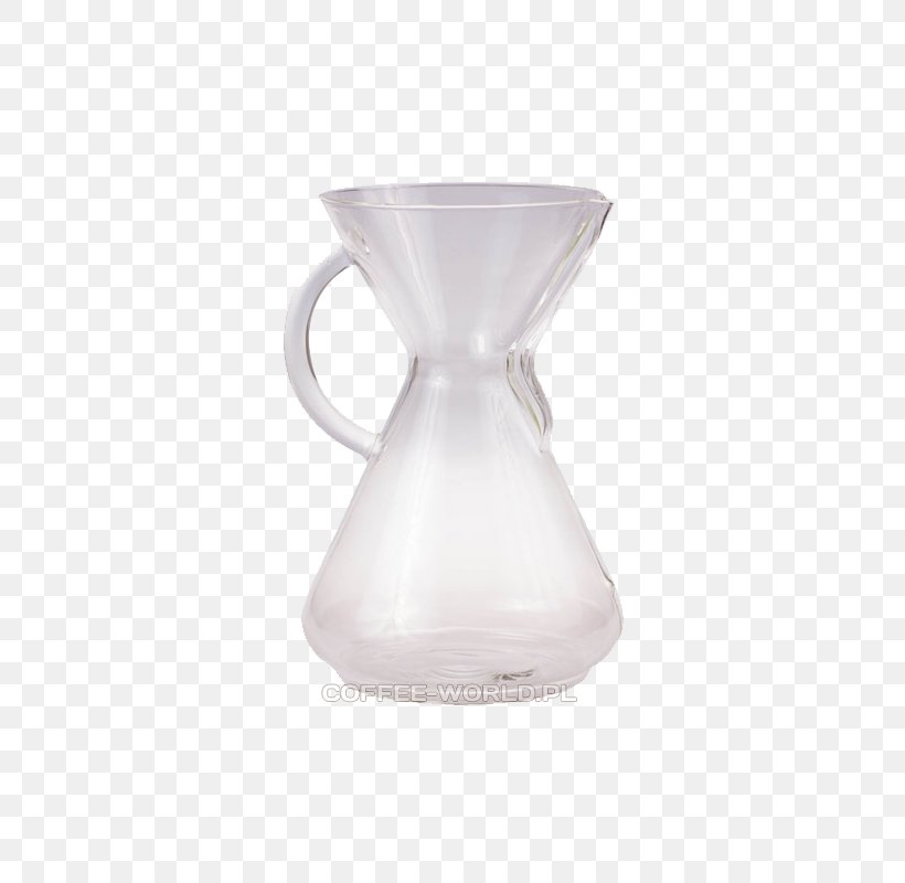 Chemex Coffeemaker Chemex Six Cup Glass Handle Drink, PNG, 800x800px, Coffee, Barware, Chemex Coffeemaker, Chemex Six Cup Glass Handle, Coffeemaker Download Free