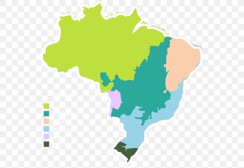 Brazil Map, PNG, 546x563px, Brazil, Area, Blank Map, Ecoregion, Flag Of Brazil Download Free