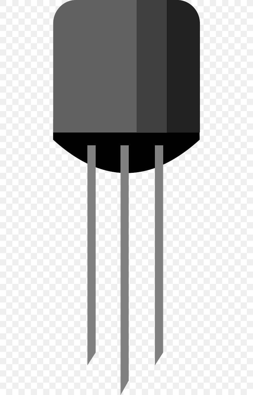 Clip Art Transistor NPN, PNG, 640x1280px, Transistor, Bipolar Junction Transistor, Black And White, Computer, Electronic Component Download Free