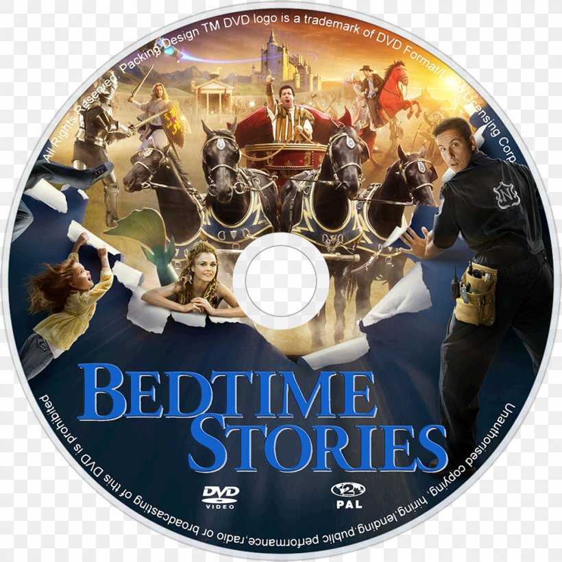 DVD-by-mail Bedtime Film Poster, PNG, 1000x1000px, Dvd, Adam Sandler, Adam Shankman, Bedtime, Bedtime Stories Download Free