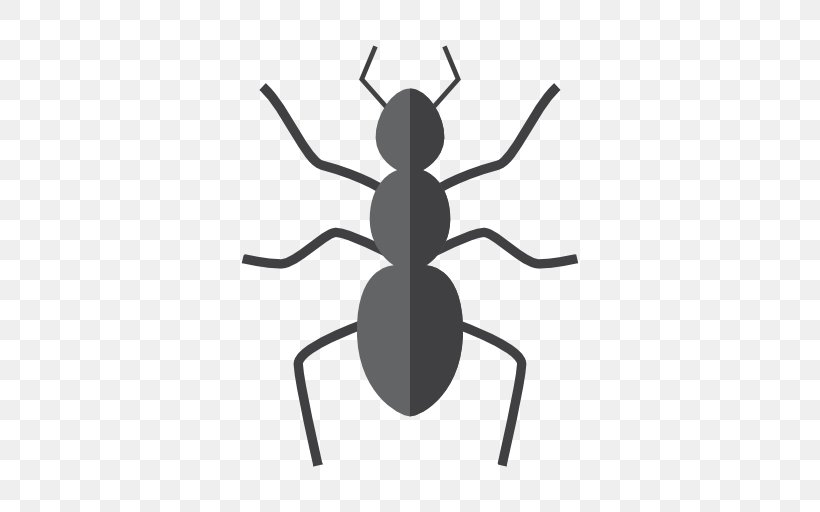 Ant Insect Pest Control Emoji, PNG, 512x512px, Ant, Antenna, Arthropod, Artwork, Black And White Download Free