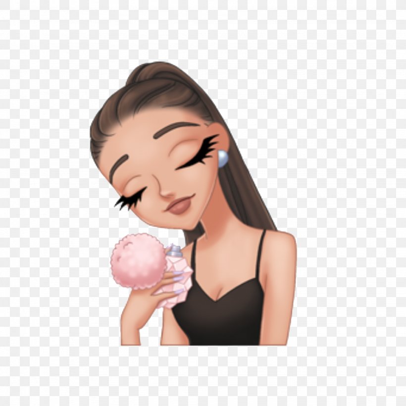 Ariana Grande Dangerous Woman Cat Valentine Moonlight, PNG, 2048x2048px, Watercolor, Cartoon, Flower, Frame, Heart Download Free