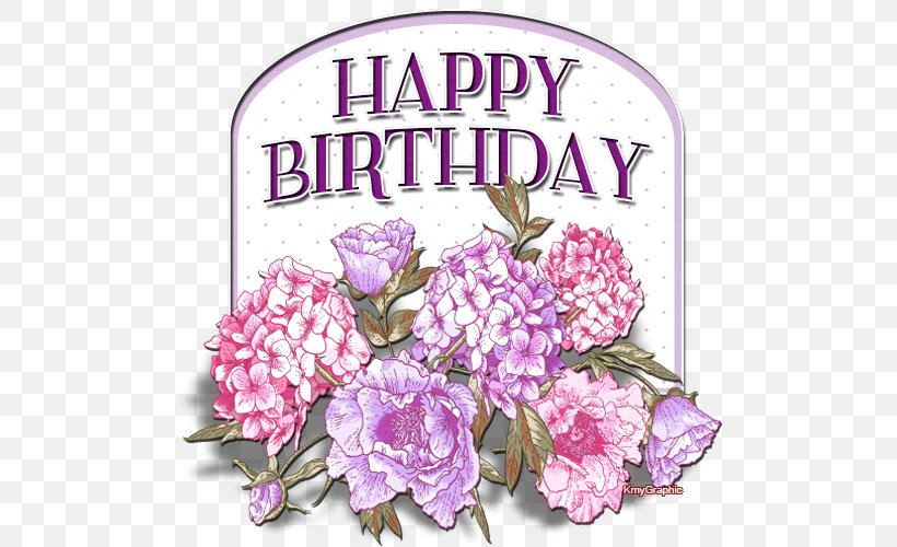 Happy Birthday, PNG, 500x500px, Birthday Cake, Birthday, Candle, Cornales, Cut Flowers Download Free