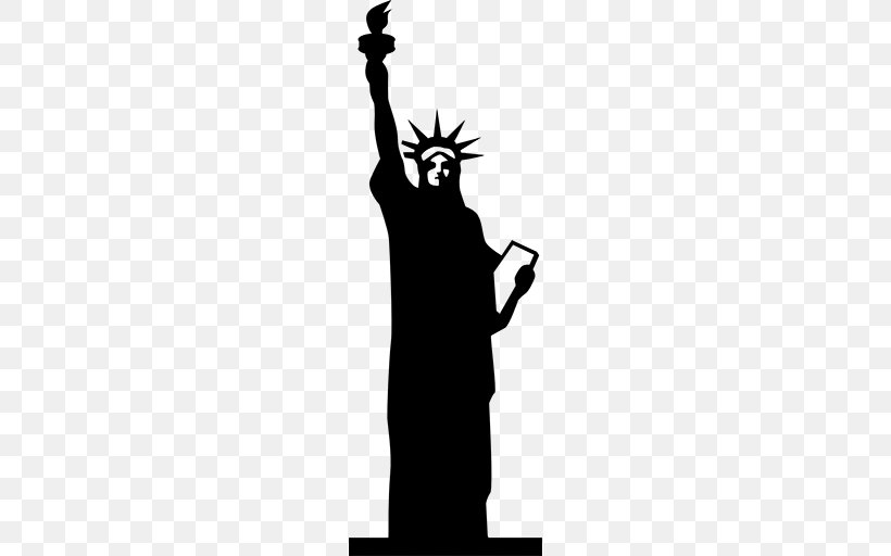 Statue Of Liberty Thrihnukagigur, PNG, 512x512px, Statue Of Liberty, Artwork, Black And White, Fictional Character, Finger Download Free