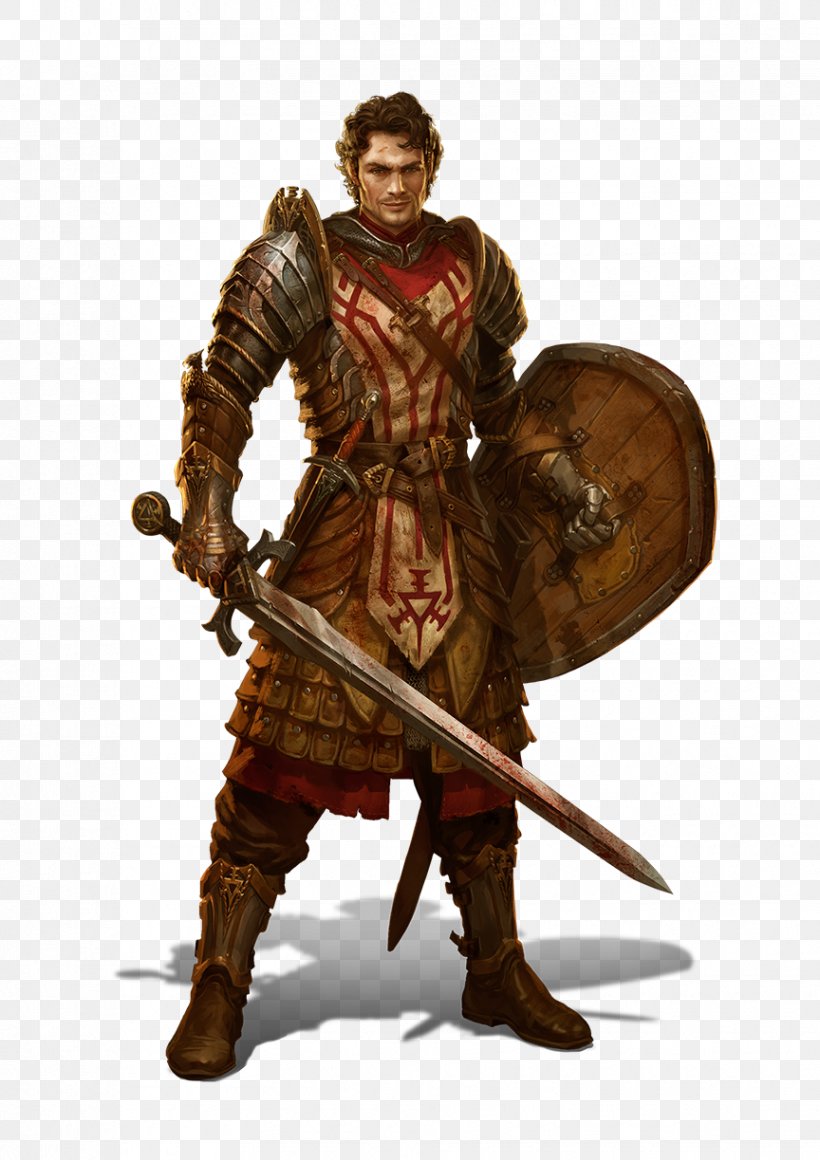 Dungeons & Dragons Pathfinder Roleplaying Game Warrior Role-playing Game Fighter, PNG, 864x1223px, Dungeons Dragons, Action Figure, Armour, Azer, Body Armor Download Free