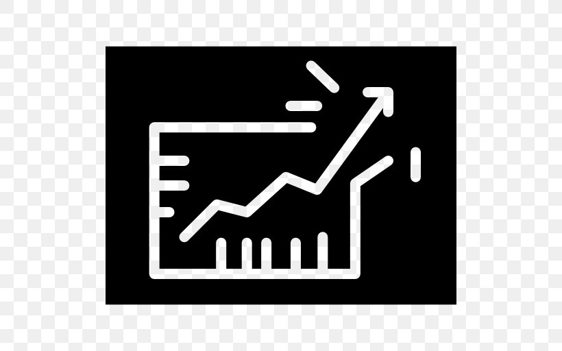 Growth Chart Logo, PNG, 512x512px, Bar Chart, Area, Black, Black And White, Brand Download Free