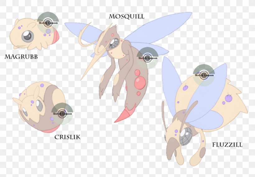 Pokémon Sun And Moon Mosquito Pokémon Vrste Larva, PNG, 900x625px, Mosquito, Com, Deviantart, Evolution, Flybywire Download Free