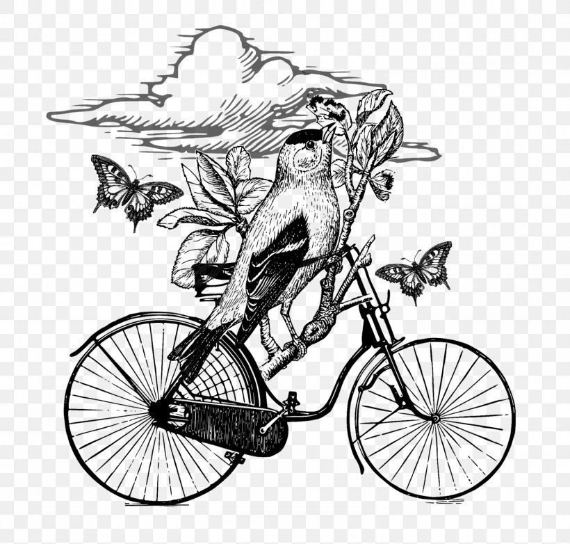 T-shirt Bicycle Wheels United Kingdom Decoupage, PNG, 1600x1527px, Tshirt, Art, Artwork, Automotive Design, Bicycle Download Free