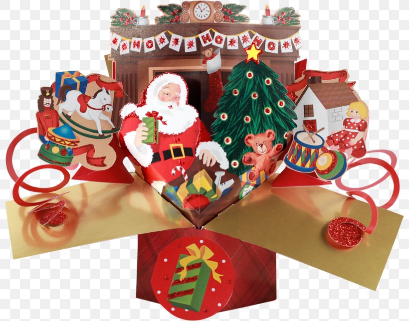 Christmas Ornament Pop-up Book Greeting & Note Cards Paper, PNG, 800x644px, Christmas, Book, Christmas Decoration, Christmas Ornament, Confectionery Download Free