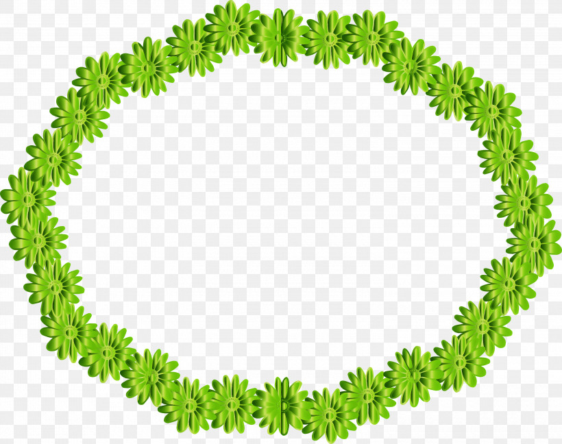 Frame, PNG, 3000x2372px, Frame, Grass, Green, Lei, Plant Download Free