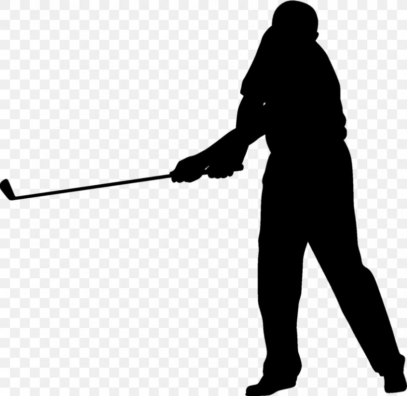 Silhouette Decal Golf Sticker, PNG, 850x827px, Silhouette, Baseball Equipment, Black, Black And White, Decal Download Free