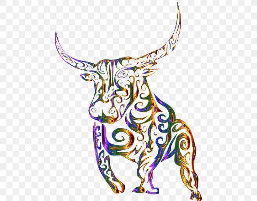Tattoo Clip Art Bull Texas Longhorn Vector Graphics, PNG, 470x640px, Tattoo, Animal Figure, Art, Bovine, Bull Download Free