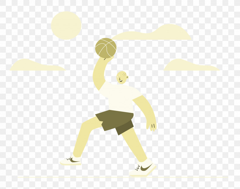 Basketball Outdoor Sports, PNG, 2500x1970px, Basketball, Behavior, Cartoon, Hm, Joint Download Free