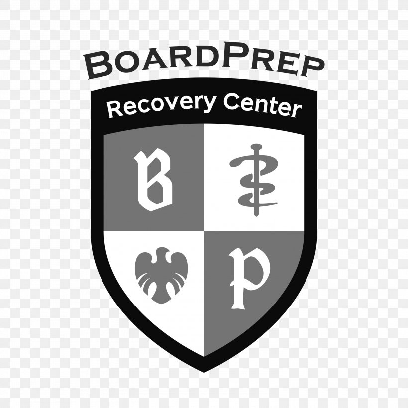BoardPrep Recovery Center Drug Rehabilitation Recovery Coaching Therapy Game, PNG, 3000x3000px, Drug Rehabilitation, Area, Black And White, Brand, Emblem Download Free