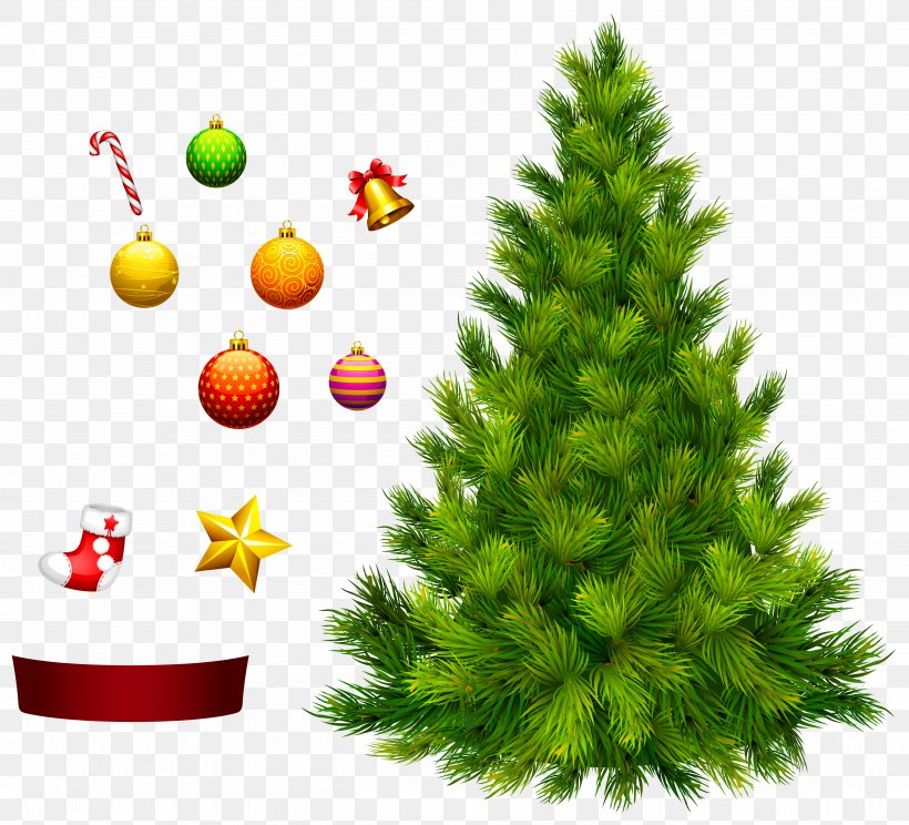 Christmas Tree Christmas Ornament Clip Art, PNG, 5498x4992px, Christmas Tree, Artificial Christmas Tree, Christmas, Christmas Decoration, Christmas Gift Download Free