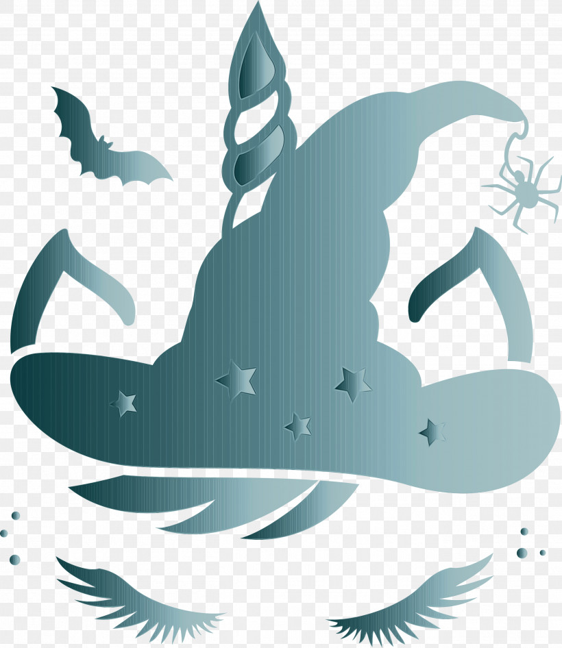Shark, PNG, 2599x3000px, Halloween Unicorn, Fish, Logo, Paint, Shark Download Free