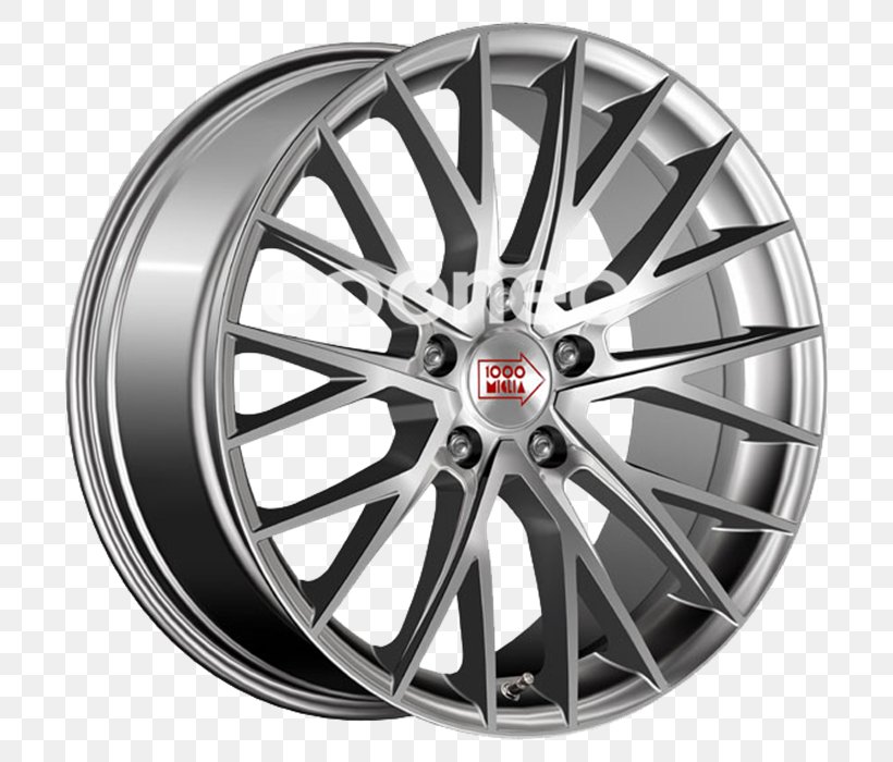 Car Rim Mille Miglia Tire Wheel, PNG, 700x700px, Car, Alloy Wheel, Auto Part, Automotive Design, Automotive Tire Download Free
