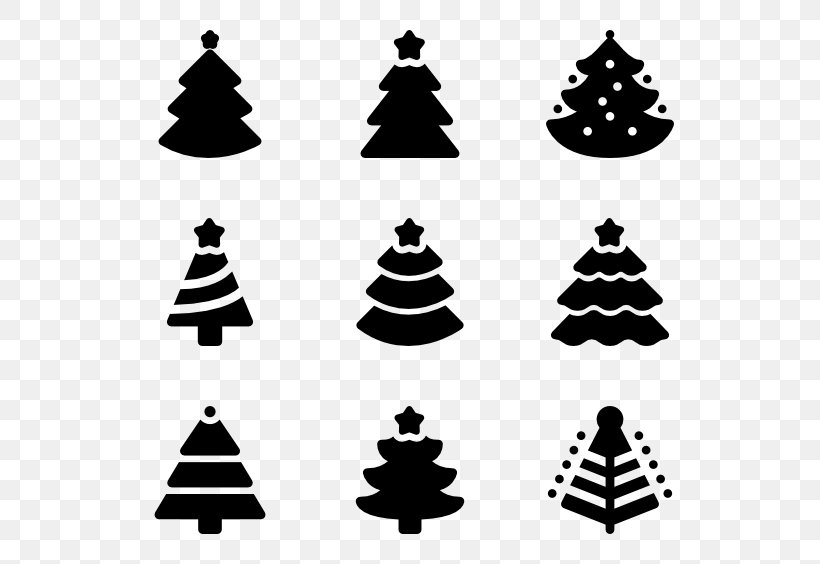 Christmas Tree Pine, PNG, 600x564px, Christmas Tree, Black And White, Christmas, Christmas Decoration, Christmas Ornament Download Free